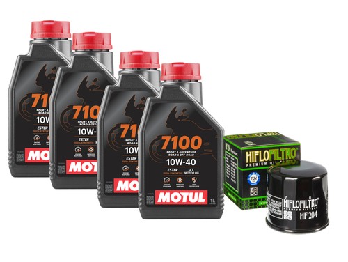 Kit tagliando motul 7100 10w40 - tagliando,