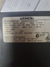 Siemens Micromaster 440 Inverter 1,5kw 6se6440-2ud21-5aa1