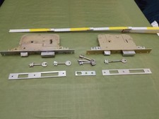 COPPIA  SERRATURE PER  PORTE  BLINDATE
