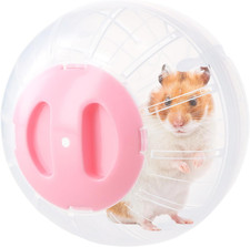 Palla per Criceto, Palla Da Corsa per Criceti Trasparente, 14,5Cm, Palla Fitness