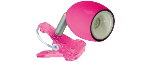 Faretto singolo led - con, pinza