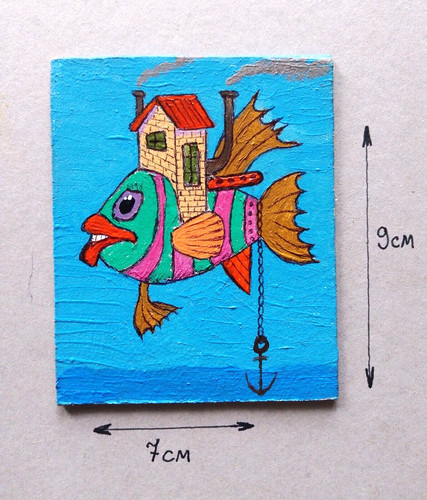 Mini dipinto originale
