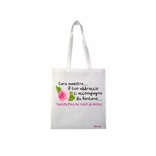 borsa poliestere 36x40 scritta