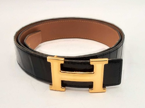 Hermes gold buckle nialus - h,