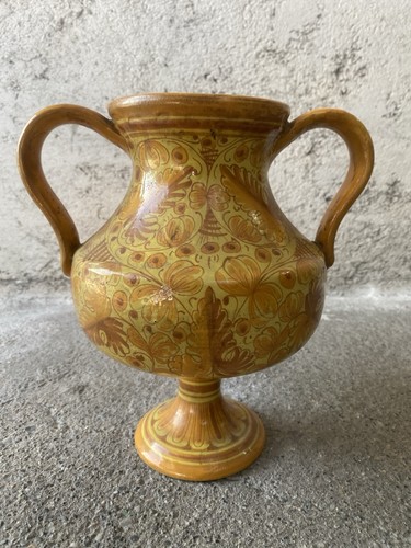 Vaso anfora ceramica deruta - vaso,