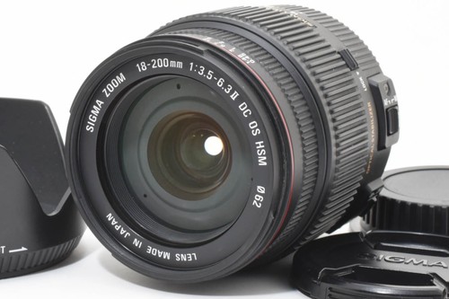 Sigma zoom 200mm 5 - 18-200mm, f/3.5-6.3