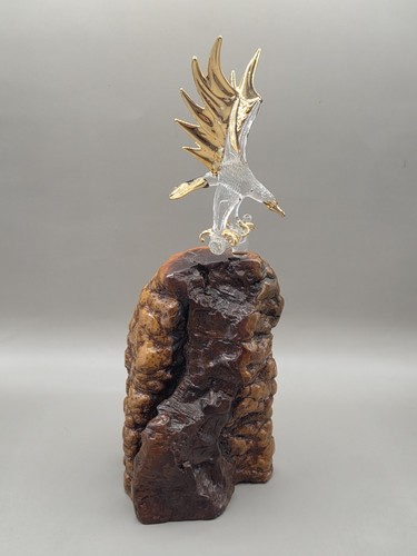 Scultura vintage vetro - vintage, 9,25"