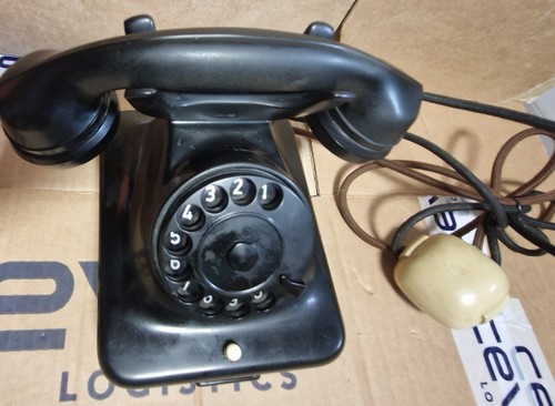 Telefono disco in bachelite - disco,