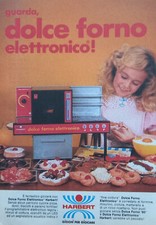 Pubblicità Italian Clipping Ritaglio 1983 HARBERT Dolce Forno Elettronico.