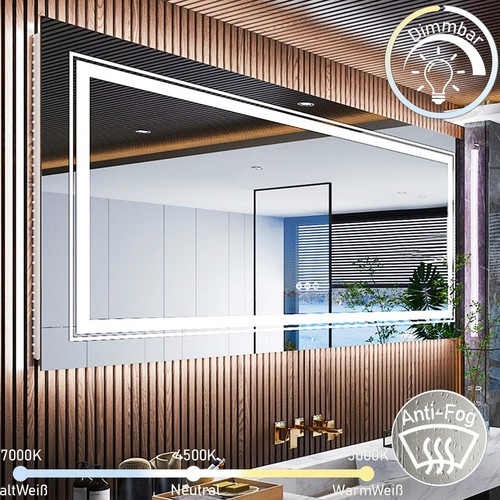 Specchio bagno led grande - led,
