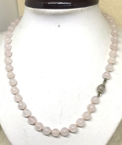 Collana quarzo rosa con - quarzo,