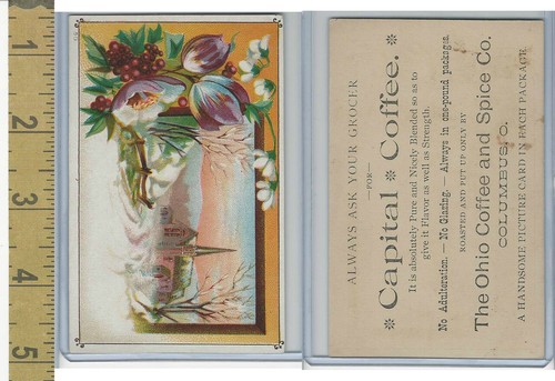 Carta vittoriana 1890 caffè - 1890,,
