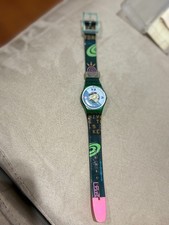 Swatch Lady LL107 SaturniaC anni '90 da collezione. Vintage. Diametro 25 mm. 