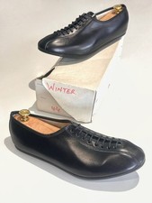 Scarpe ciclismo vintage pelle