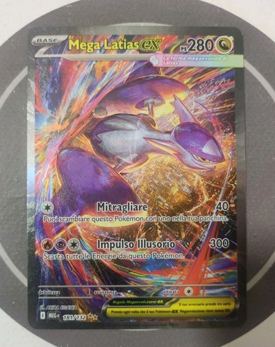 Carta pokemon mega latias - pokemon,