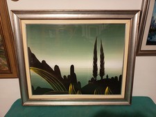 Coppia Dipinti Marcello Antonelli paesaggi