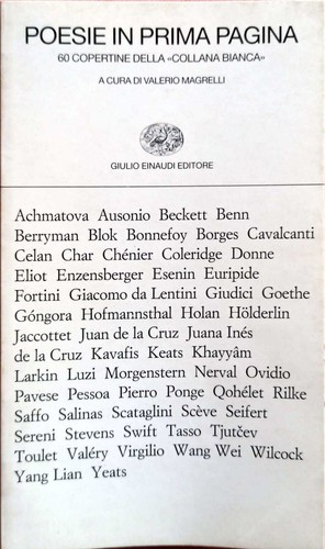 Poesie prima pagina - in,
