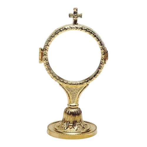 Ostensorio ottone dorato - ostensorio,