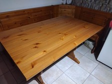 tavolo+ Cassapanca in legno massiccio da taverna