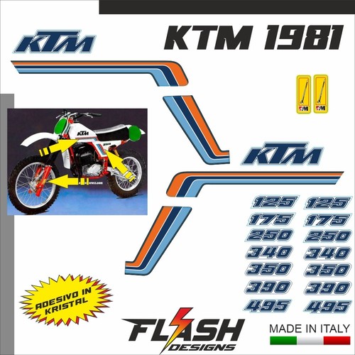 Kit adesivi grafica ktm - kit,