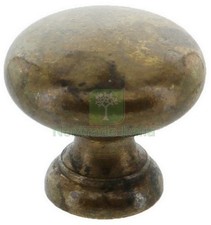 25PZ POMOLO ANTICATA ART.24228 MM.24 OTTONE ANTICO: