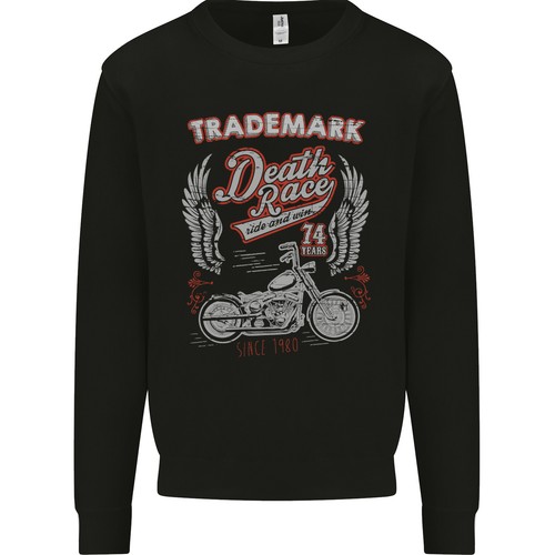 Felpa moto death race - death,