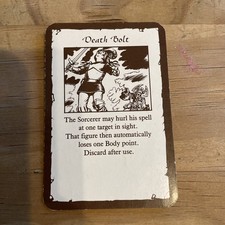 HeroQuest Carta Originale