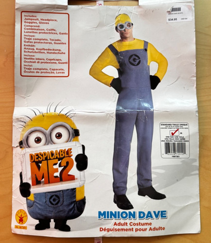 Rubie despicable 2 minion - rubie's,