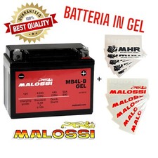 Batteria per Aprilia Scarabeo 50 2t 4t Tutti  120X70X92mm YB4L-B 4Ah Malossi gel
