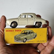DINKY ancien véritable  DAUPHINE  IVOIRE  24E  + BOITE    Solido  Mercury norev