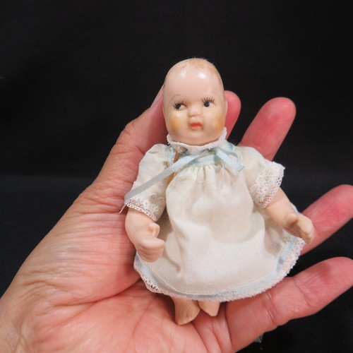 Bambola vintage miniatura - bambola,