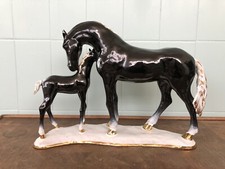 coppia di cavalli in ceramica A.C.F. Artistiche Ceramiche Fiorentine Anni 70