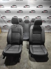 ✅ SET SEDILI IN PIELE NERA