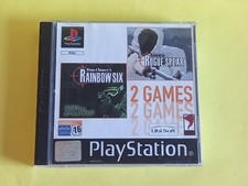 TOM CLANCY'S RAINBOW SIX / ROGUE SPEAR 2 GAMES -  PS1 - PLAYSTATION 1 - PAL