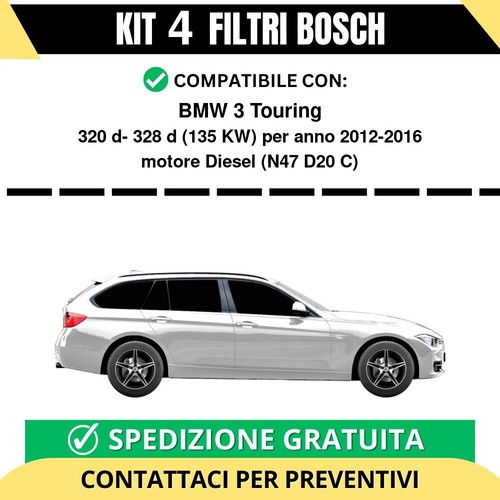 Kit filtri bosch bmw - kit,