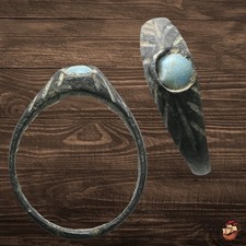 ANTICO ANELLO ROMANO IN BRONZO