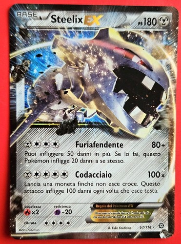 Carta pokemon steelix - carta,