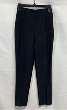 Prada pantalone donna nero lana formale taglia 40