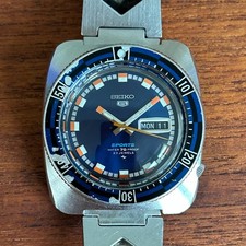 Orologio Seiko 5 Sport 5126-8120 Automatico Quadrante Nero 4/1969 - SERVIZIO 6/2025
