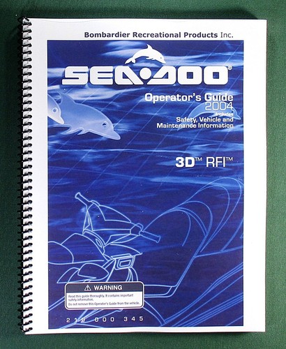 2004 seadoo rfi operator s - 2004,