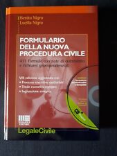 FORMULARIO DELLA NUOVA PROCEDURA CIVILE  2006 PRIVO DI CD COME DA FOTO + OMAGGIO