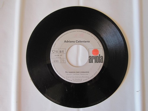 Disco vinile giri - 45, adriano