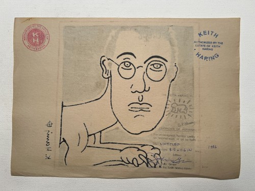 Disegno keith haring su - disegno,