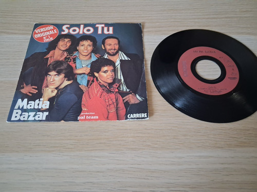 Vinyle tours matia bazar - 45,