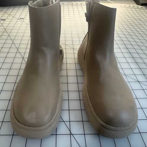 Stivaletto zara beige nuovo - stivaletto,