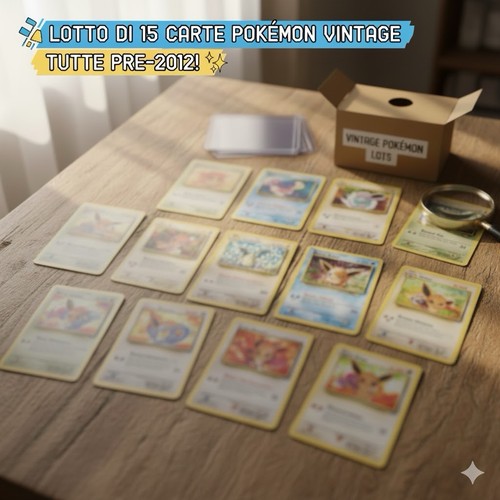 Lotto carte pokemon vintage - carte,