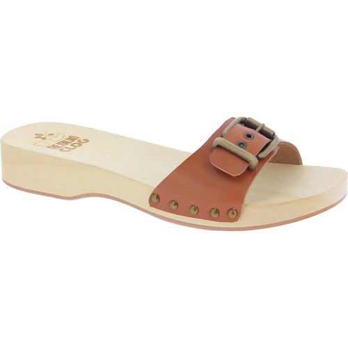 Zoccoli legno uomo con - uomo,