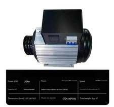 Generatore Rame Puro Terre Rare Brushless Trifase 380V per Uso Domestico