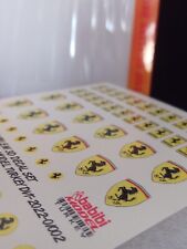 Set decalcomanie 3D loghi