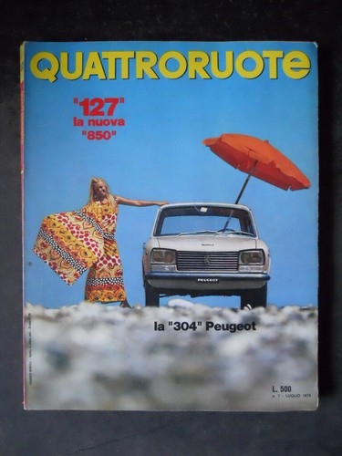 Quattroruote 175 1970 fiat 127 - 175,